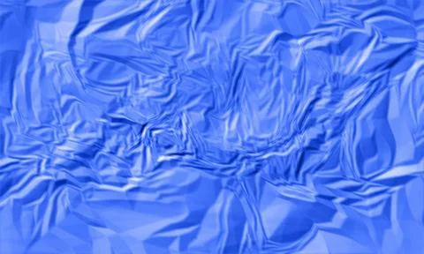 Blue wavy texture displays a flowing abstract pattern with a smooth artisti.. Stock Illustration