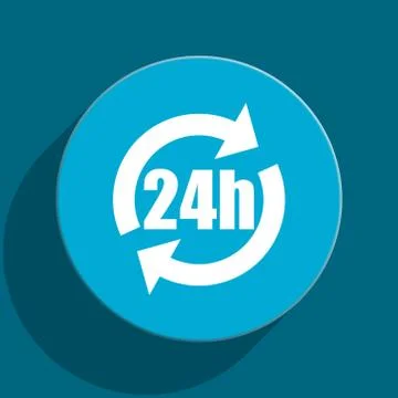 Blue web button Stock Illustration