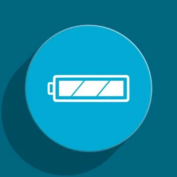 Blue web button Stock Illustration