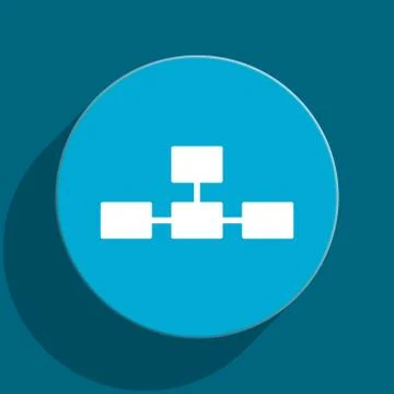 Blue web button Stock Illustration