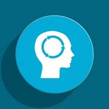 Blue web button Stock Illustration