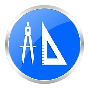Blue web icon isolated Stock Illustration