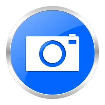 Blue web icon isolated Stock Illustration