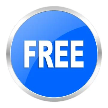 Blue web icon isolated Stock Illustration