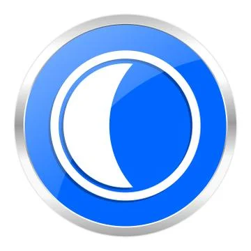 Blue web icon isolated Stock Illustration