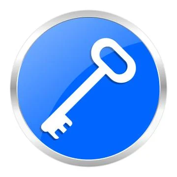 Blue web icon isolated Stockillustratie