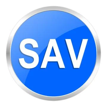 Blue web icon isolated Illustrazione stock