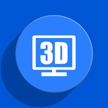 Blue web pushbutton Stock Illustration