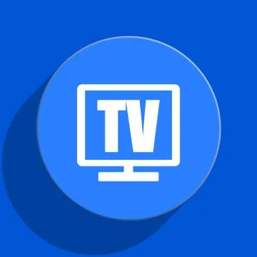 Blue web pushbutton Stock Illustration