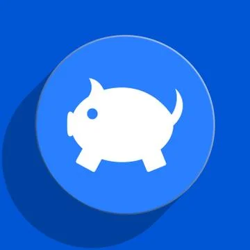 Blue web pushbutton Stock Illustration