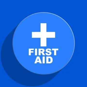 Blue web pushbutton Stock Illustration