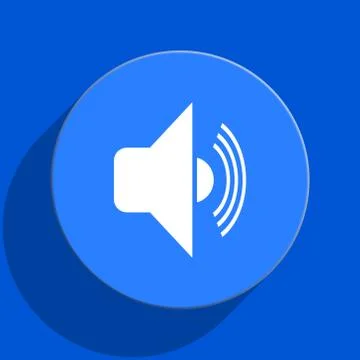 Blue web pushbutton Stock Illustration