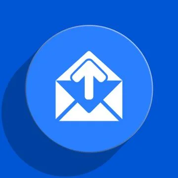 Blue web pushbutton Stock Illustration