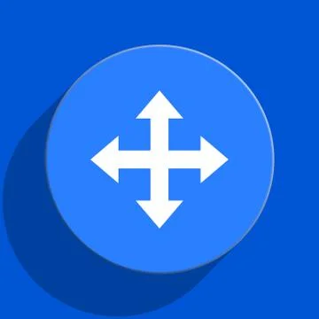 Blue web pushbutton Stock Illustration