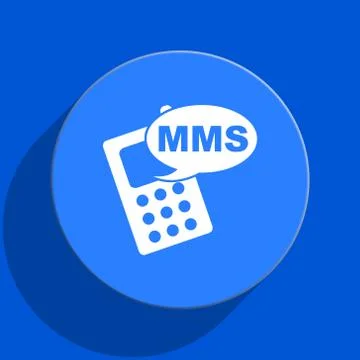 Blue web pushbutton Stock Illustration