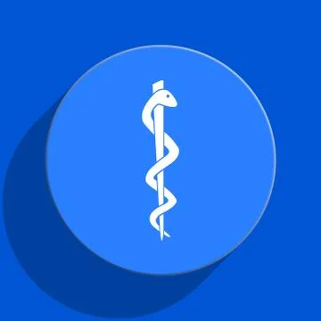 Blue web pushbutton Stock Illustration