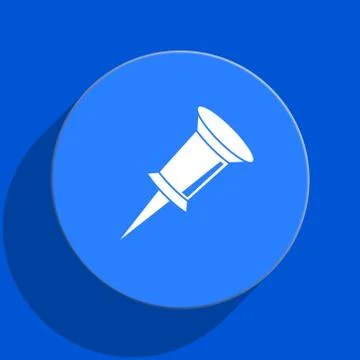 Blue web pushbutton Stock Illustration