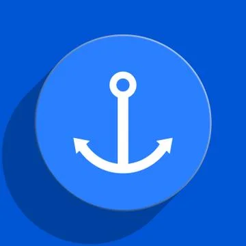 Blue web pushbutton Stock Illustration