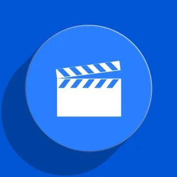 Blue web pushbutton Stock Illustration