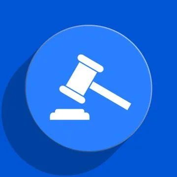 Blue web pushbutton Stock Illustration