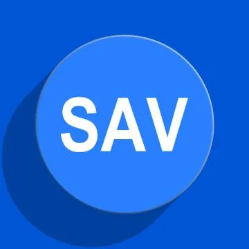 Blue web pushbutton Stock Illustration