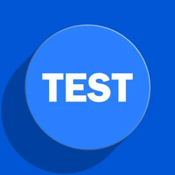 Blue web pushbutton Stock Illustration
