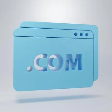 Blue Website template icon isolated on grey background. Internet communicat.. Stock Illustration