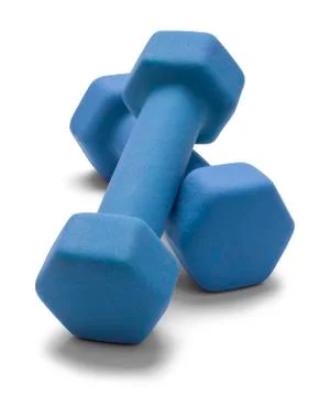 Blue Weights Stock Photos