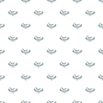 Blue whale pattern seamless イラスト素材