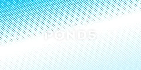 Blue white abstract pop art background Stock Illustration