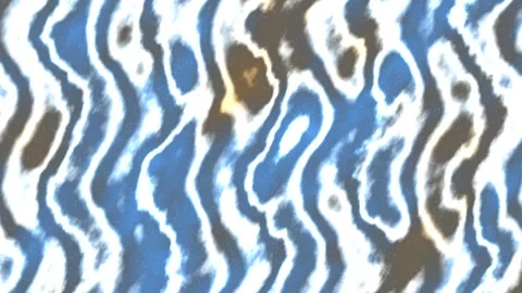 Blue white black waves flow dynamically across abstract space Stock-Footage 329327637