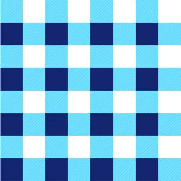 Blue White Chessboard Background Stock Illustration