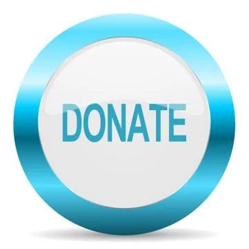 Blue white circle web glossy icon Stock Illustration