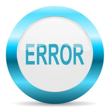 Blue white circle web glossy icon Stock Illustration