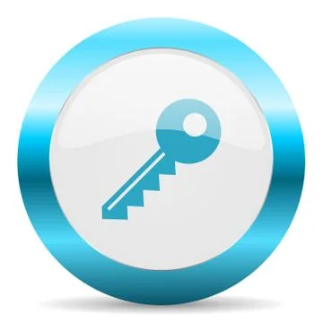 Blue white circle web glossy icon 스톡 일러스트