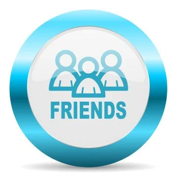 Blue white circle web glossy icon Stock Illustration