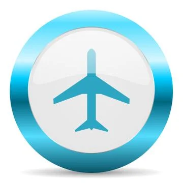 Blue white circle web glossy icon Ilustración de archivo