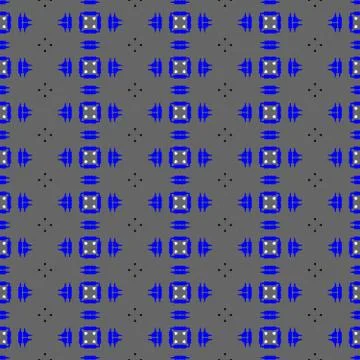 Blue white gray seamless pattern Stock Illustration