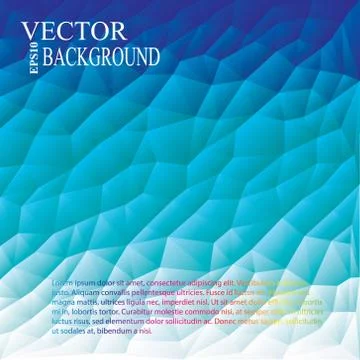 Blue White Light Polygonal Mosaic Background, Vector illustration,  Business 스톡 일러스트