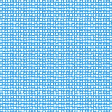 Blue white lines geometric pattern symmetrical background Stock Illustration