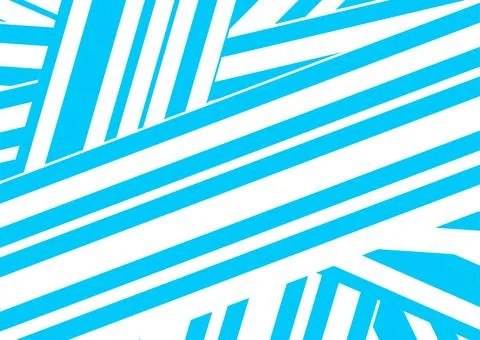 Blue white minimal stripes geometric abstract concept background Stock Illustration