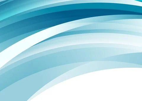 Blue white minimal waves abstract background イラスト素材
