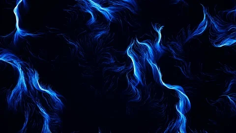 Blue White Particle Line Stock Footage 125562083