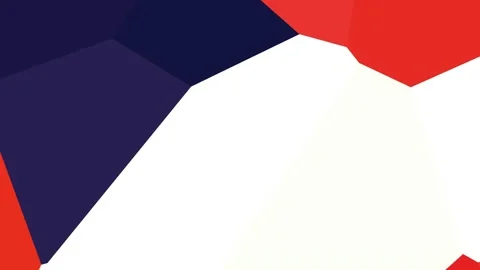 Blue white red abstract lines and shapes motions Stock Footage 124423178