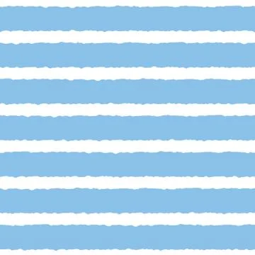 Blue, white rough stripes texture seamless pattern. Great for modern wallpaper. Stock-Illustration