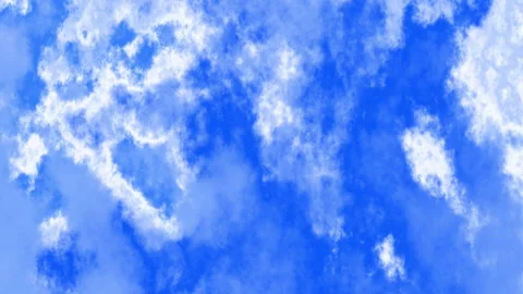 Blue White Sky Background Stock Footage 341330899