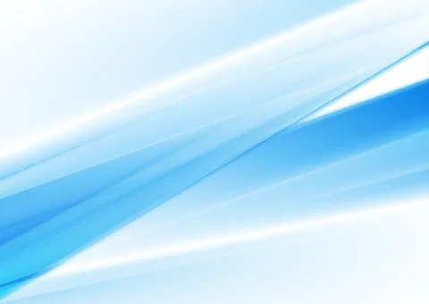 Blue white smooth glossy stripes abstract modern tech background 스톡 일러스트