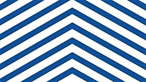 Blue white striped geometric background. Angled curved lines. Marine pattern or Stock Illustration