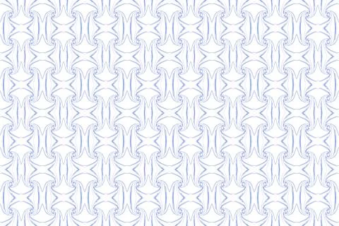 Blue white waves style line pattern bright light tech shape holiday paper art Stock Illustration