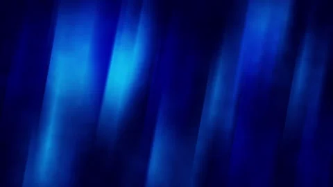 Blue wide lines. Abstract animation with shining glitter. Fog and noise on dark Video stock 247956308